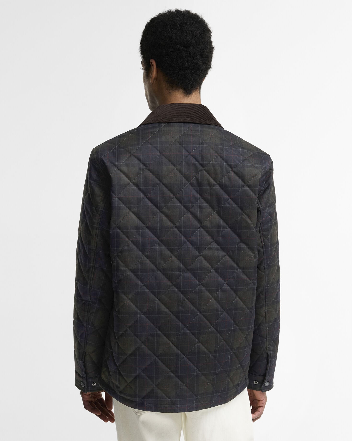 Tartan Shirt Quilted Jacket Shadow Classic
