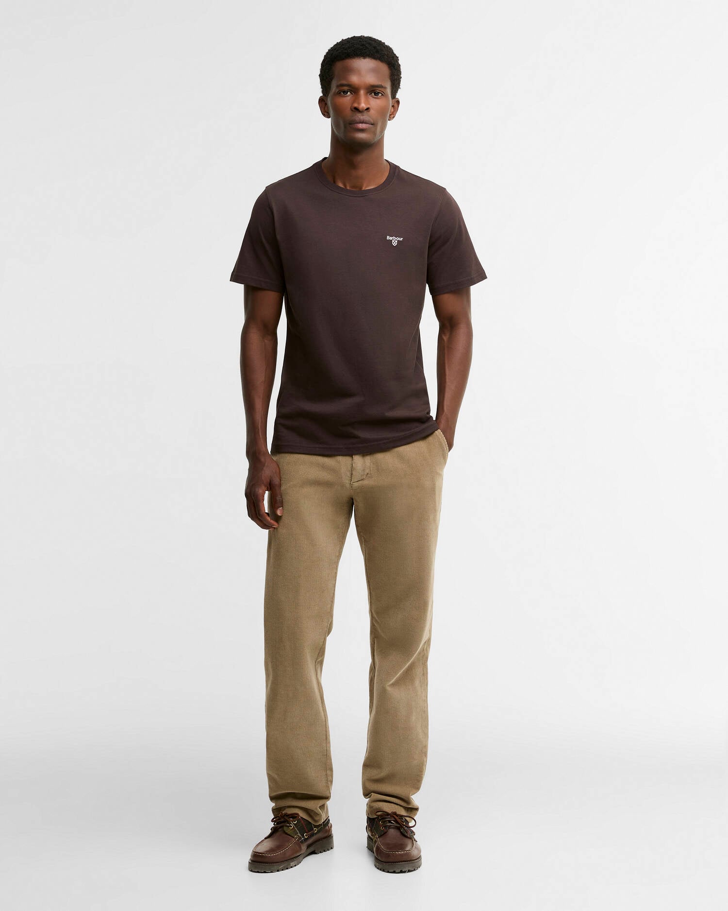 Essential Sports T-Shirt Dark Oak image number 1