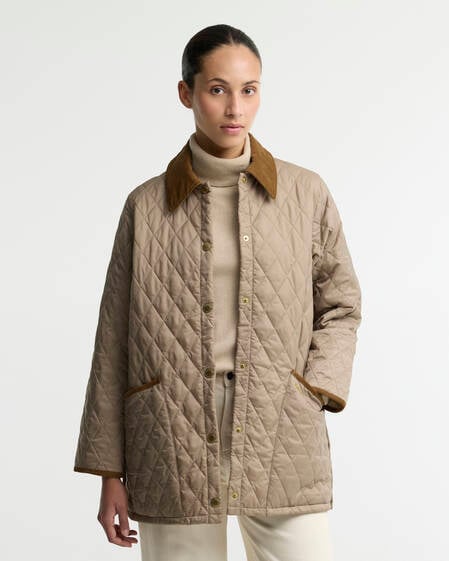 Steppjacke Icons Modern Liddesdale Light Trench/ Birchwood