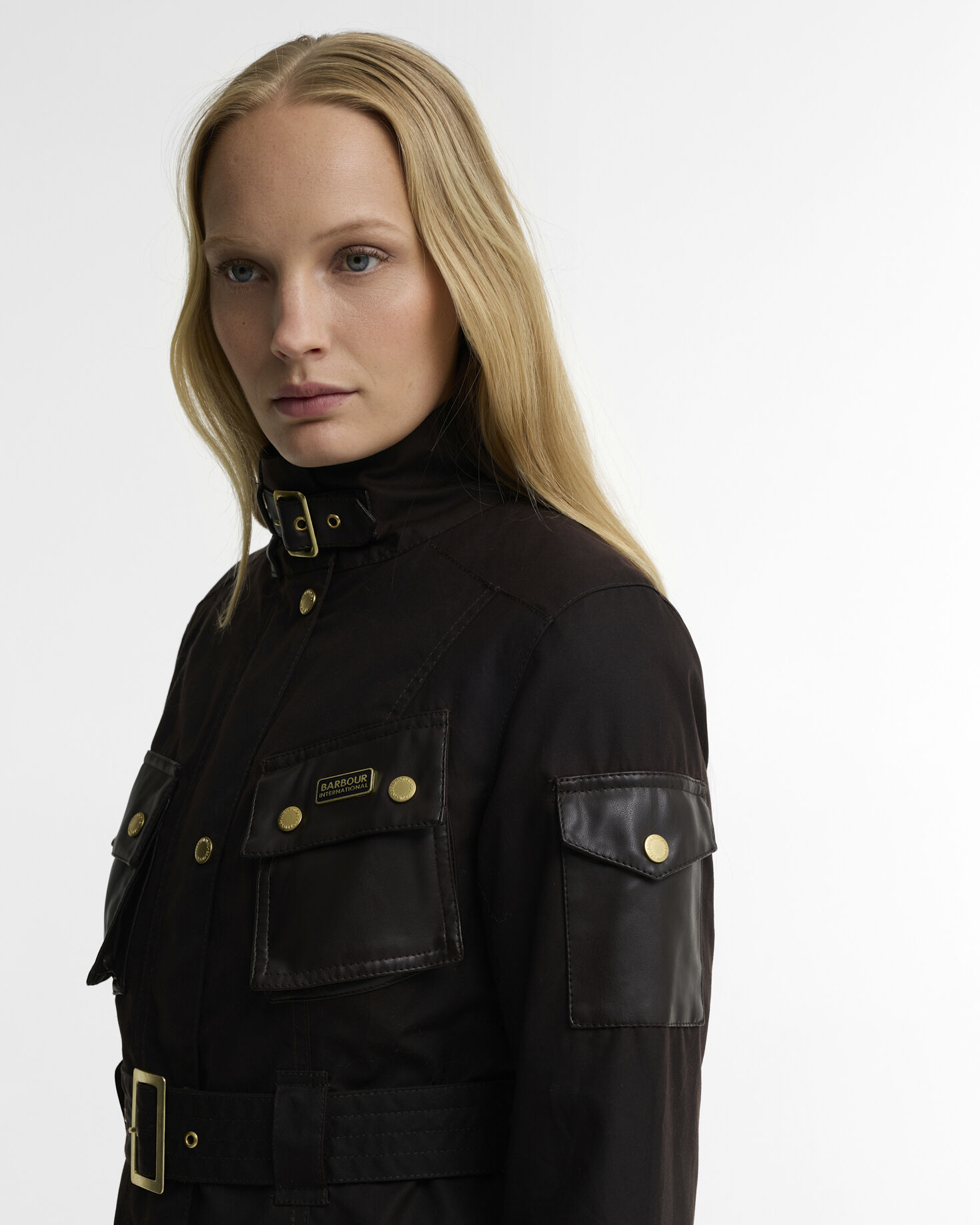 International Heritage Waxed Jacket Rustic/Truffle Northumberland Check