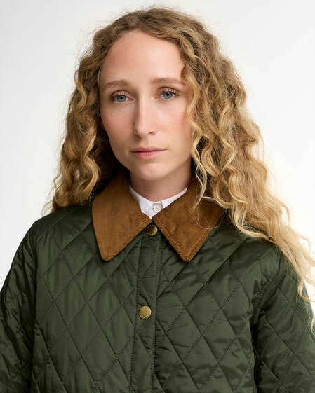 Steppjacke Icons Modern Liddesdale Olive/Classic