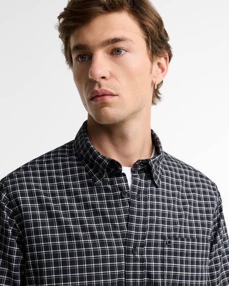 Hemd Malkin Tailored Black