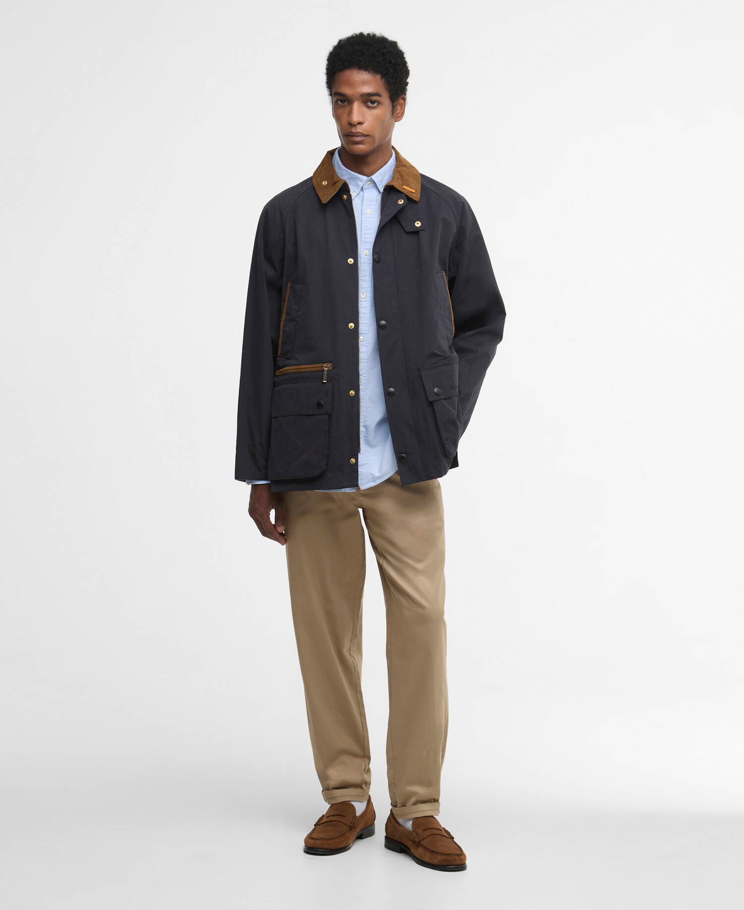 Icons Bedale Casual Jacket Navy image number 1