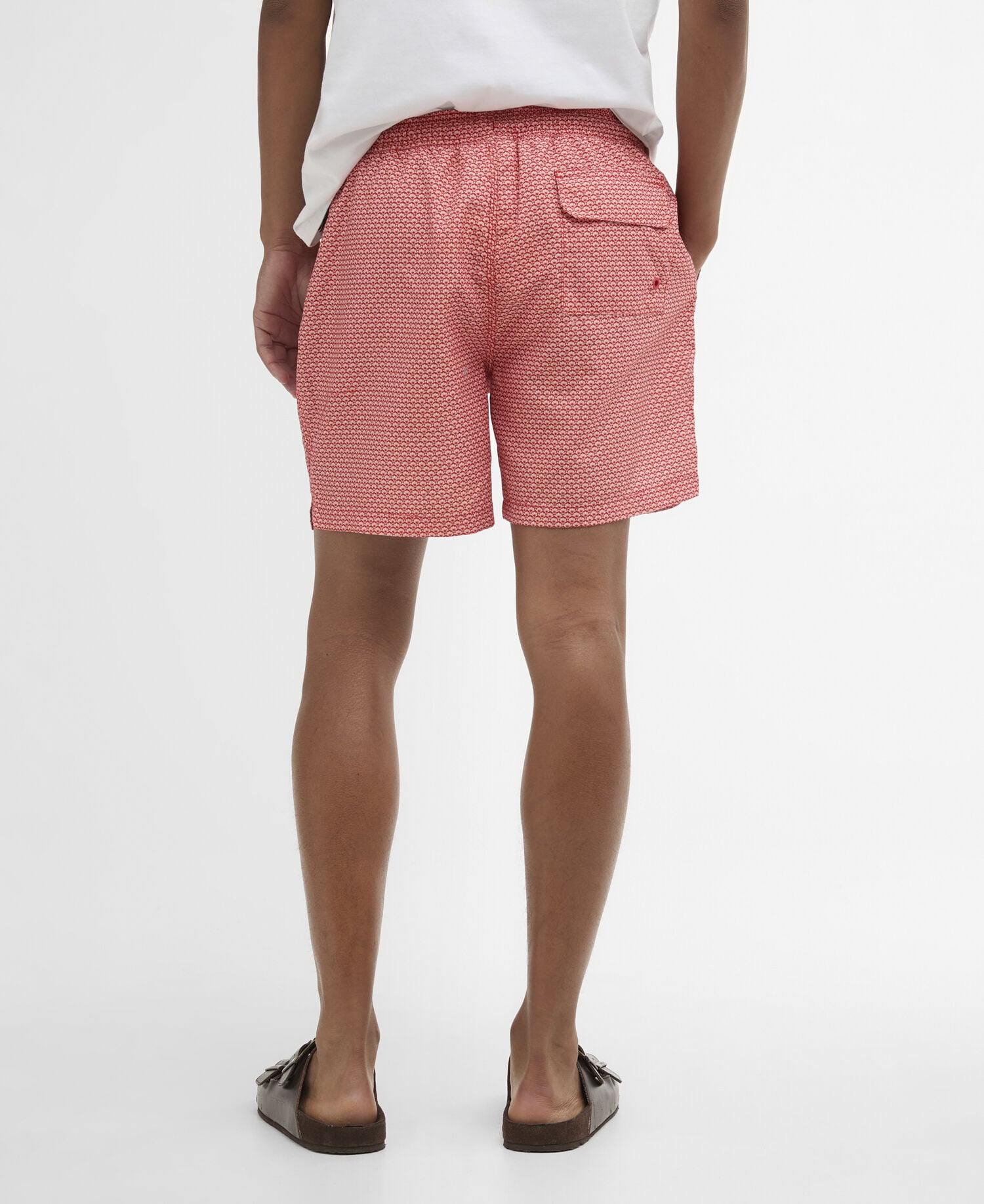 Shell Swim Shorts Red