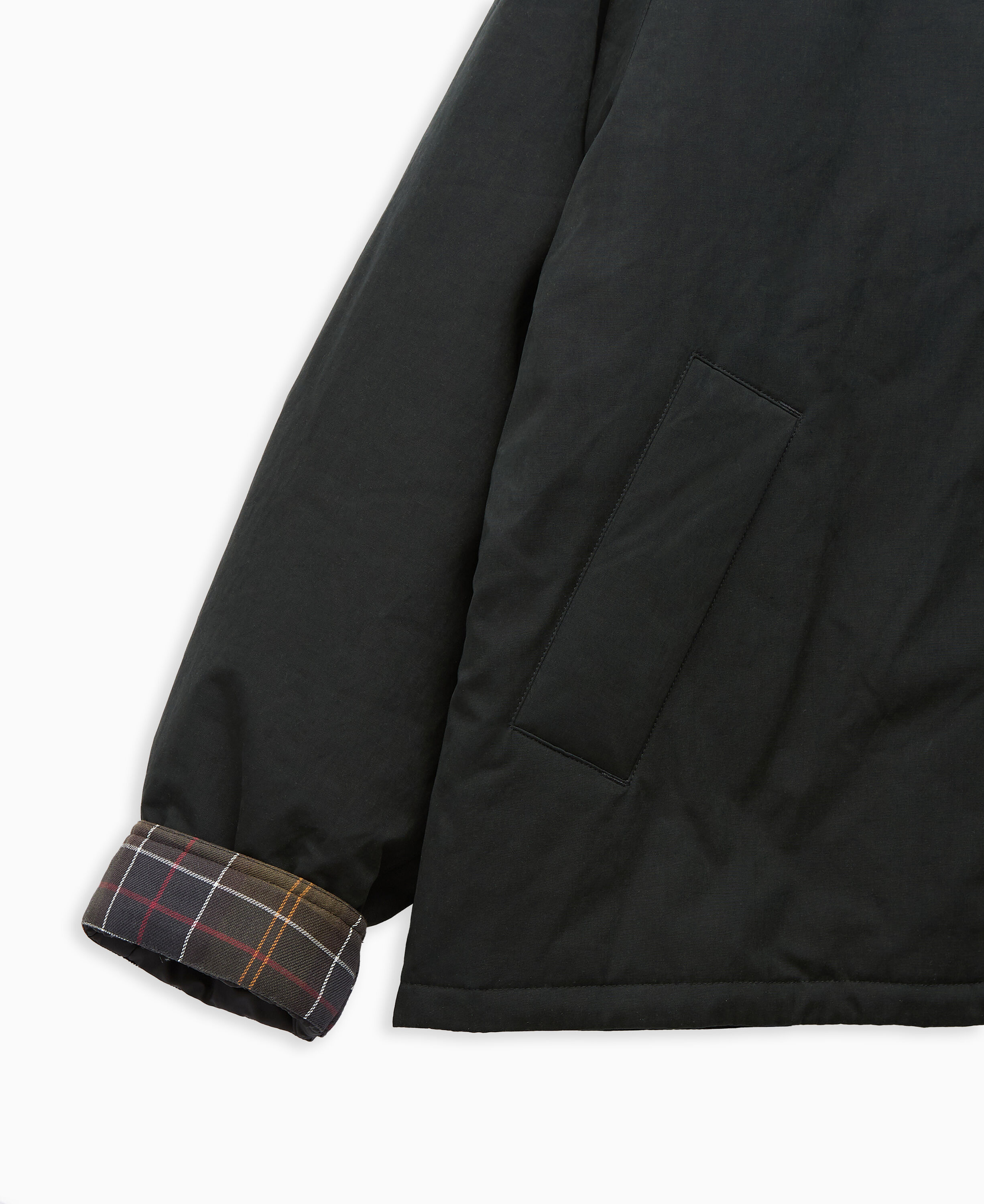 Oversized Padded Transport Jacket Black
