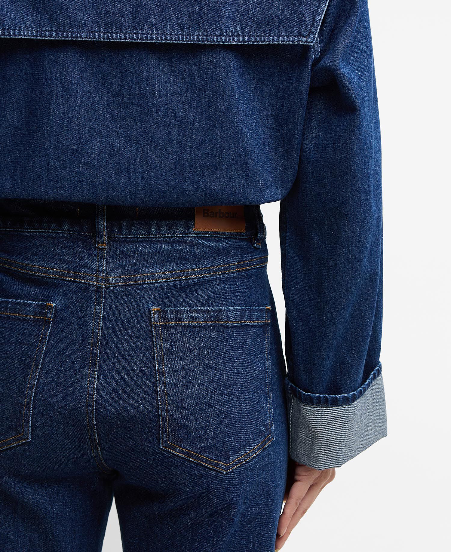 Cartmel Flared Jeans Dark Indigo