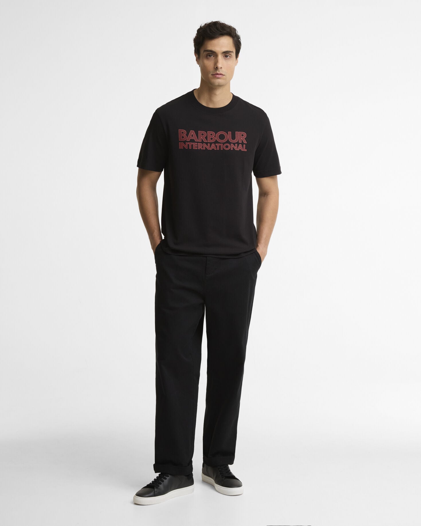 Essential Graphic T-Shirt Black / Fire Whirl