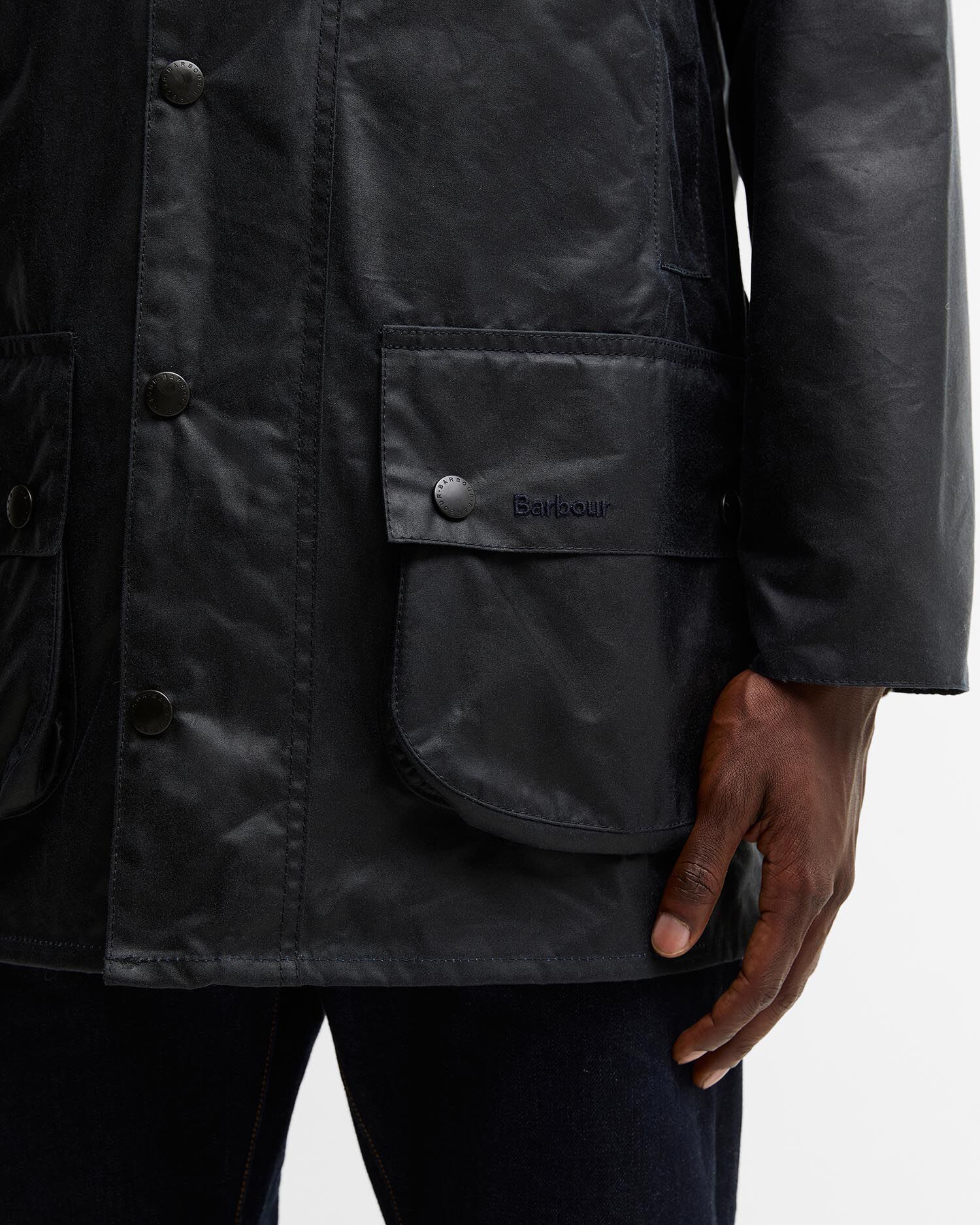 Beaufort&reg; Waxed Jacket Classic Navy