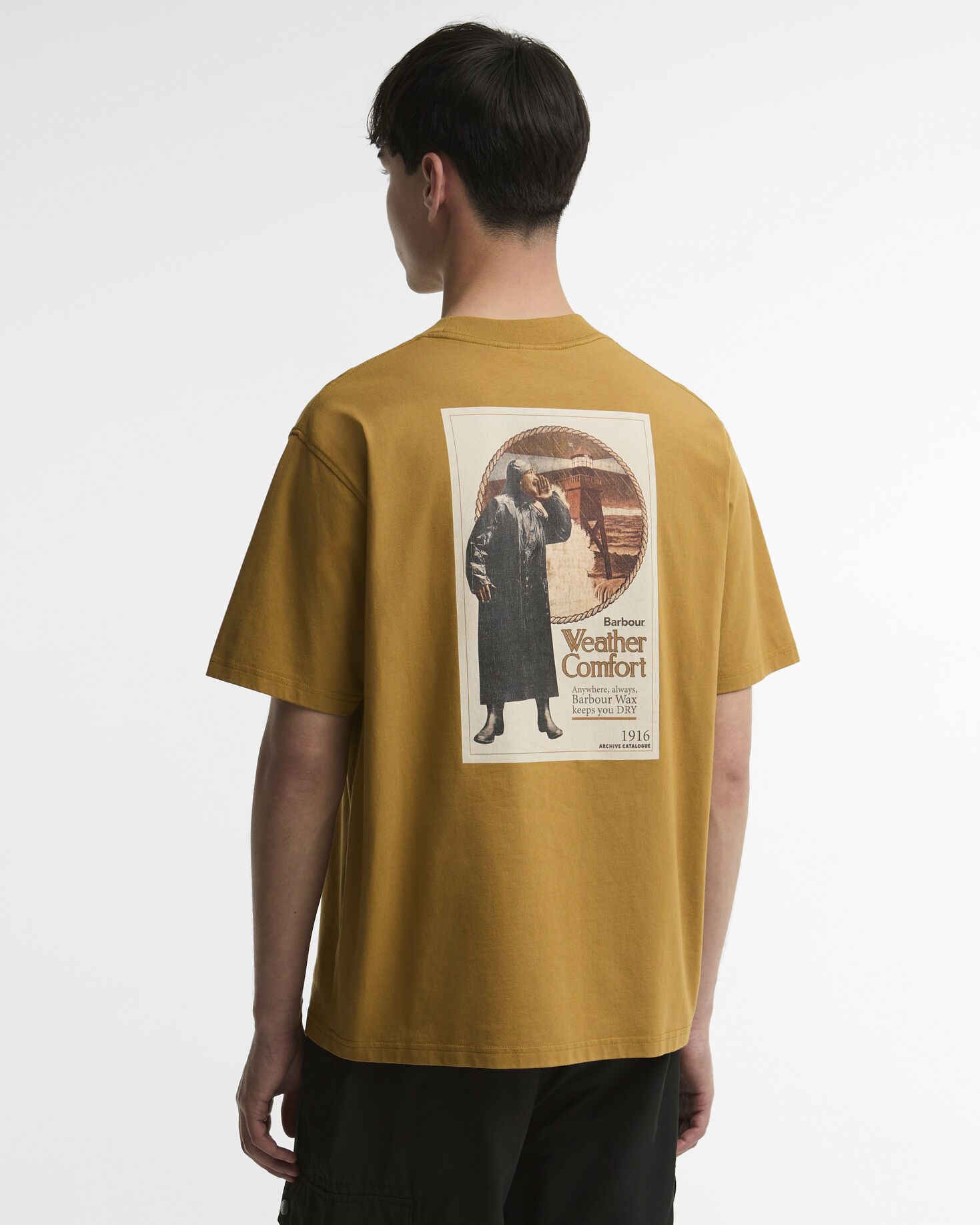 T-shirt oversize con stampa 1916 Cumin