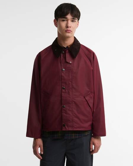 Wachsjacke OS Transport Biking Red