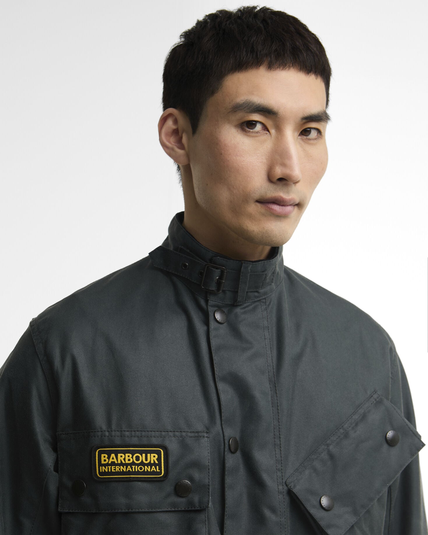 Giacca originale cerata Dark Slate