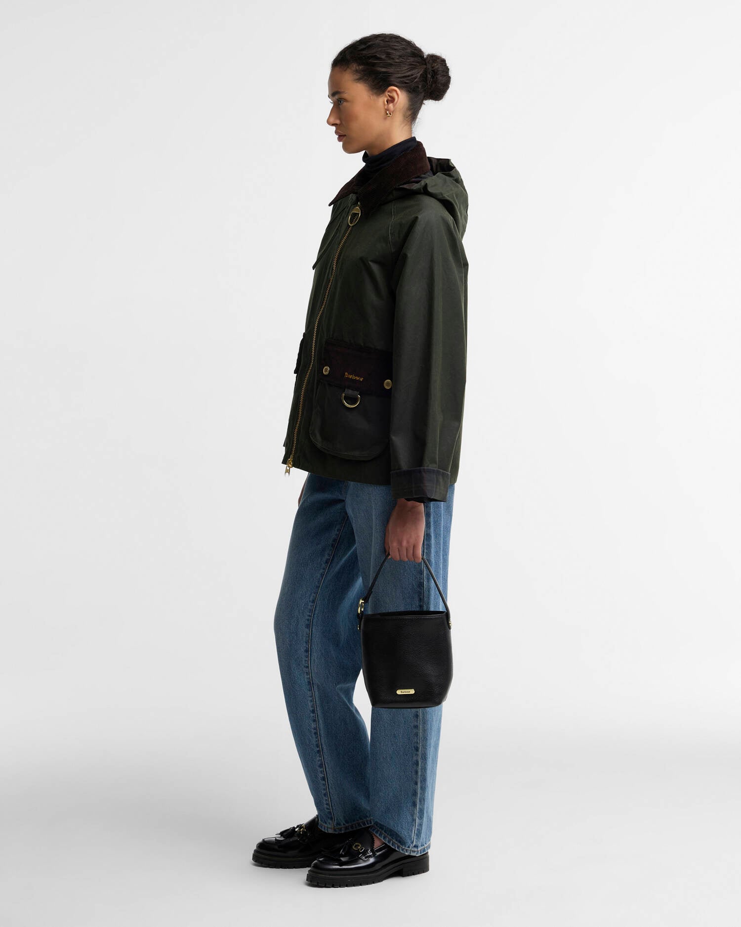 Carville Waxed Jacket Fern/Shadow Classic image number 1