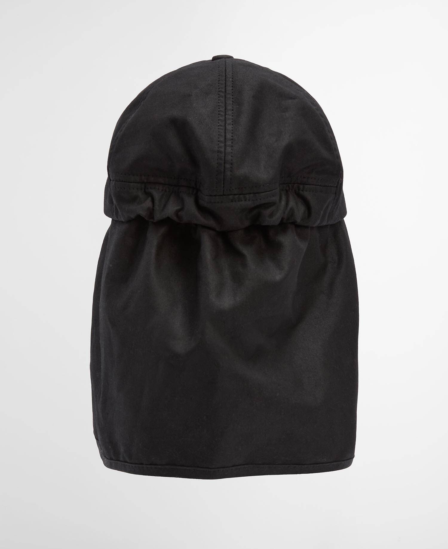 Barbour x Kaptain Sunshine Caped Cap Black image number 7