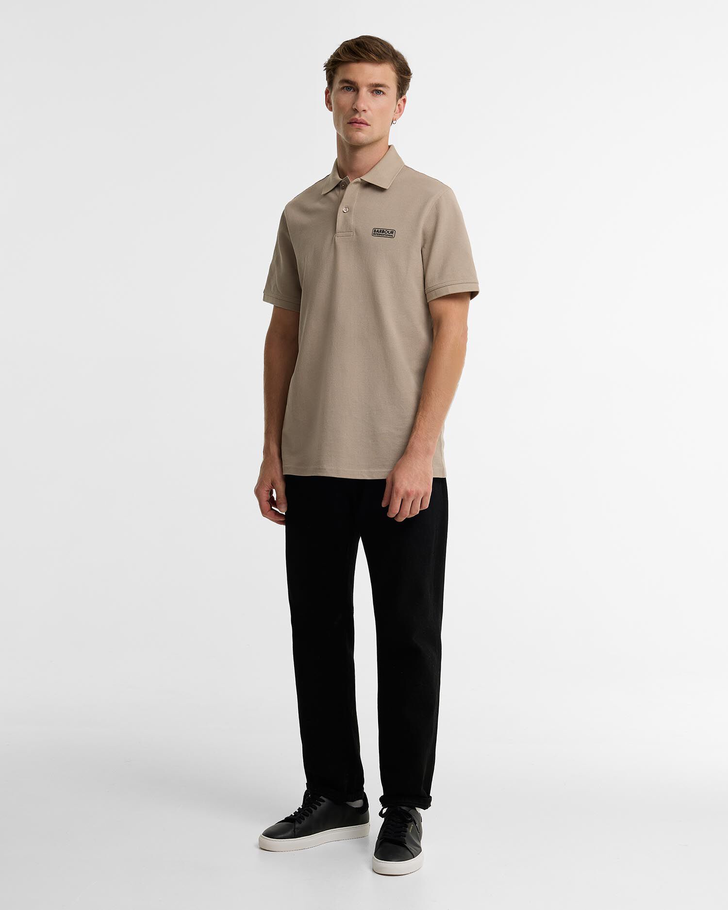 Essential Polo Shirt Concrete