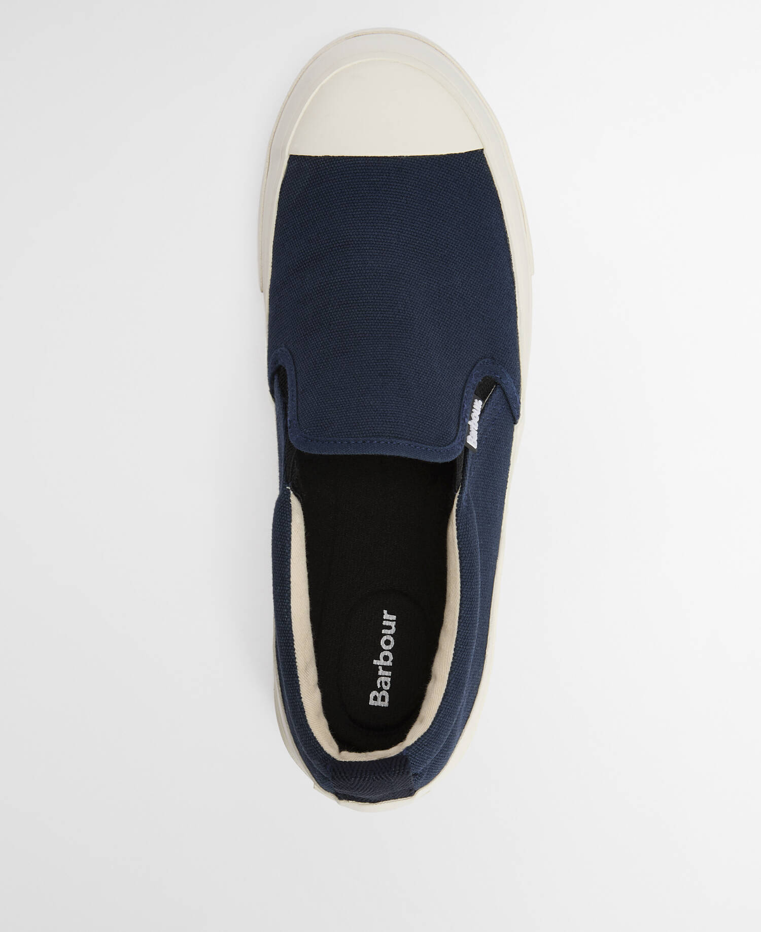 Cowan Slip-On Trainers Navy image number 5