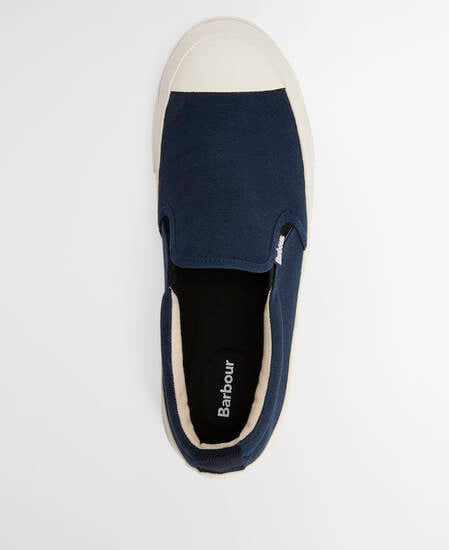 Cowan Slip-On Trainers Navy