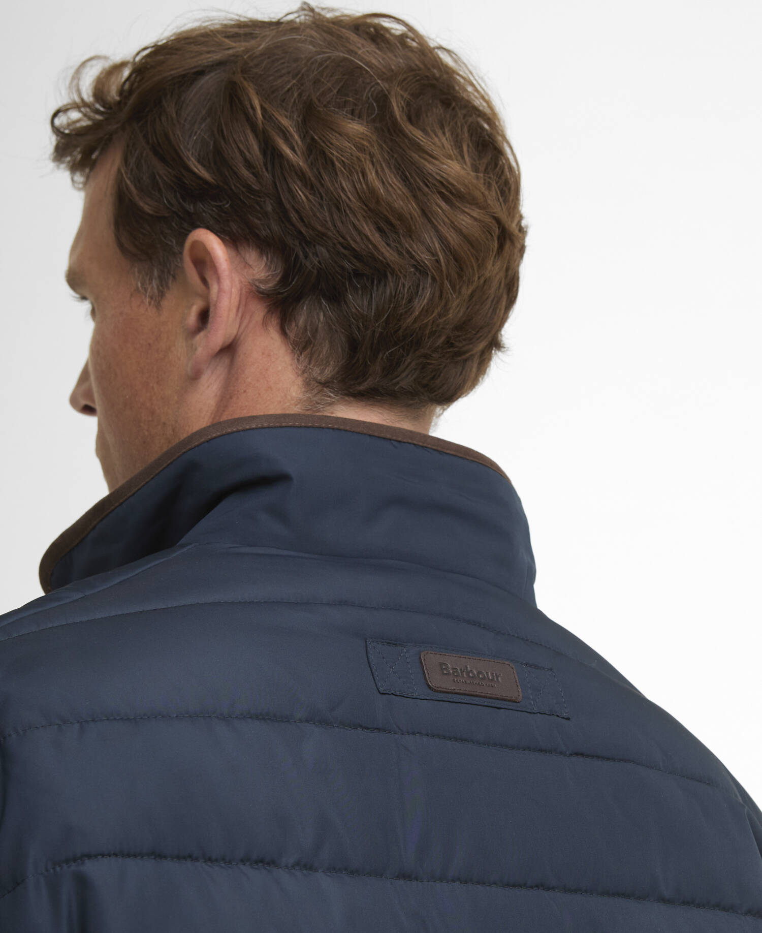 Broughton Quilted Jacket Navy image number 5