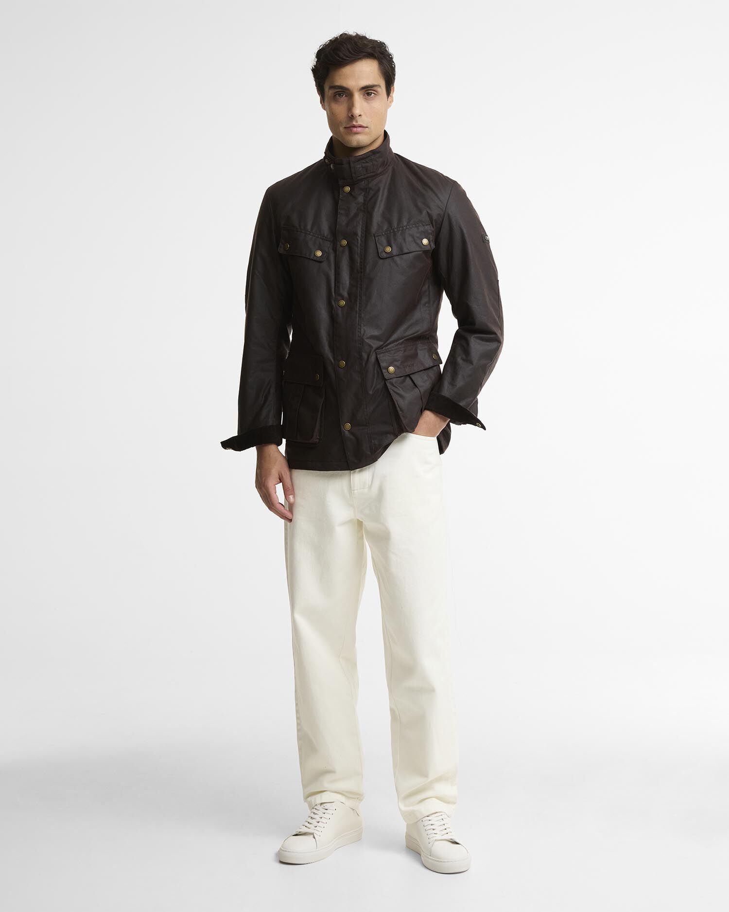 Wachsjacke Tourer Duke Black Oak