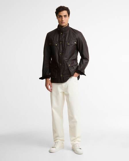 Tourer Duke Waxed Jacket Black Oak