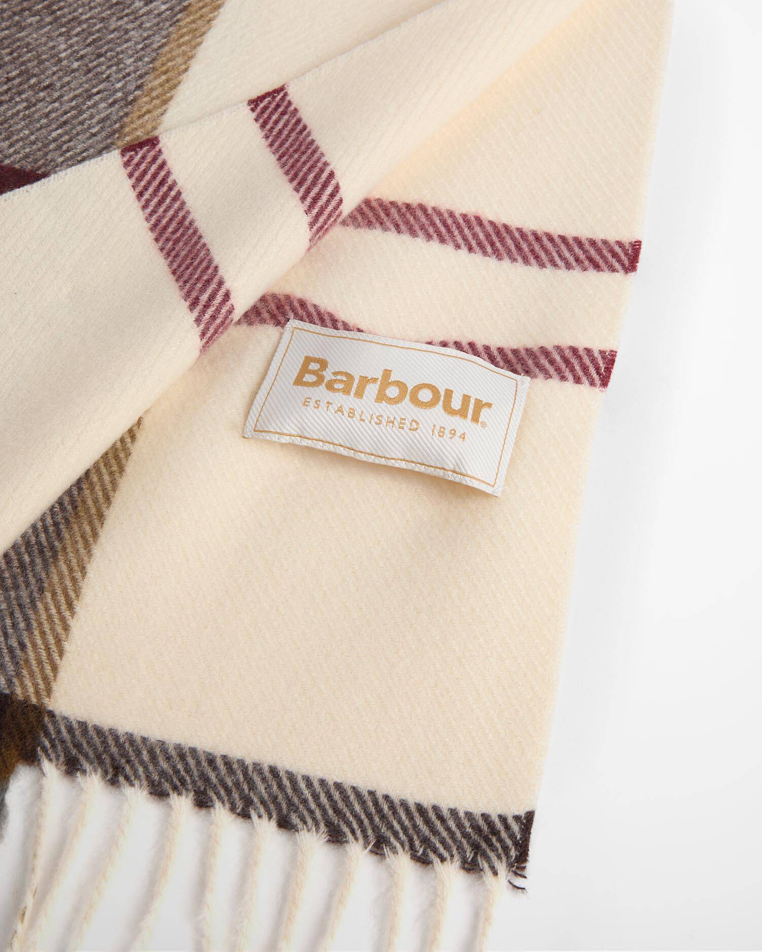Sciarpa in tartan Harriet Light Muted Tartan image number 2