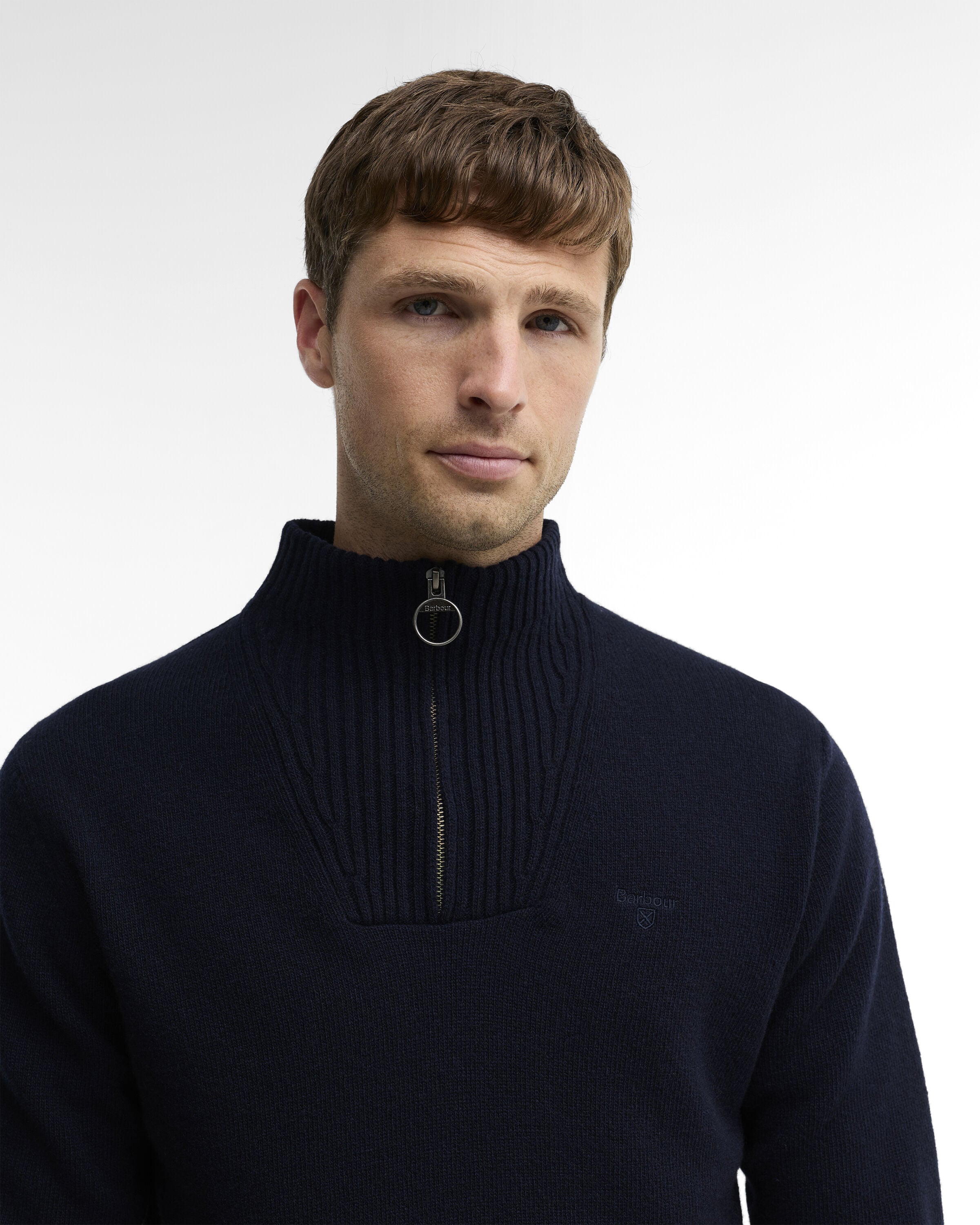 Essential Quarter-Zip Jumper Classic Navy