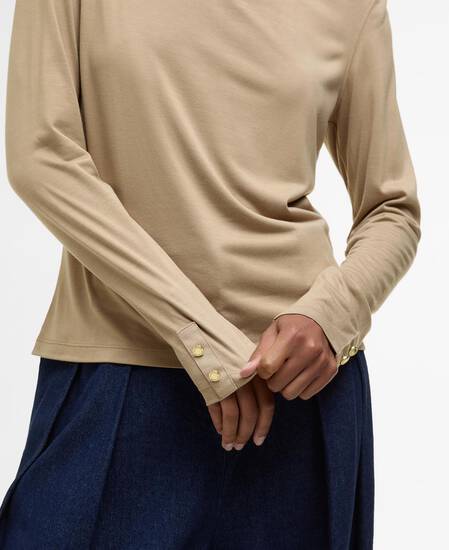 Top a maniche lunghe Wren Honey