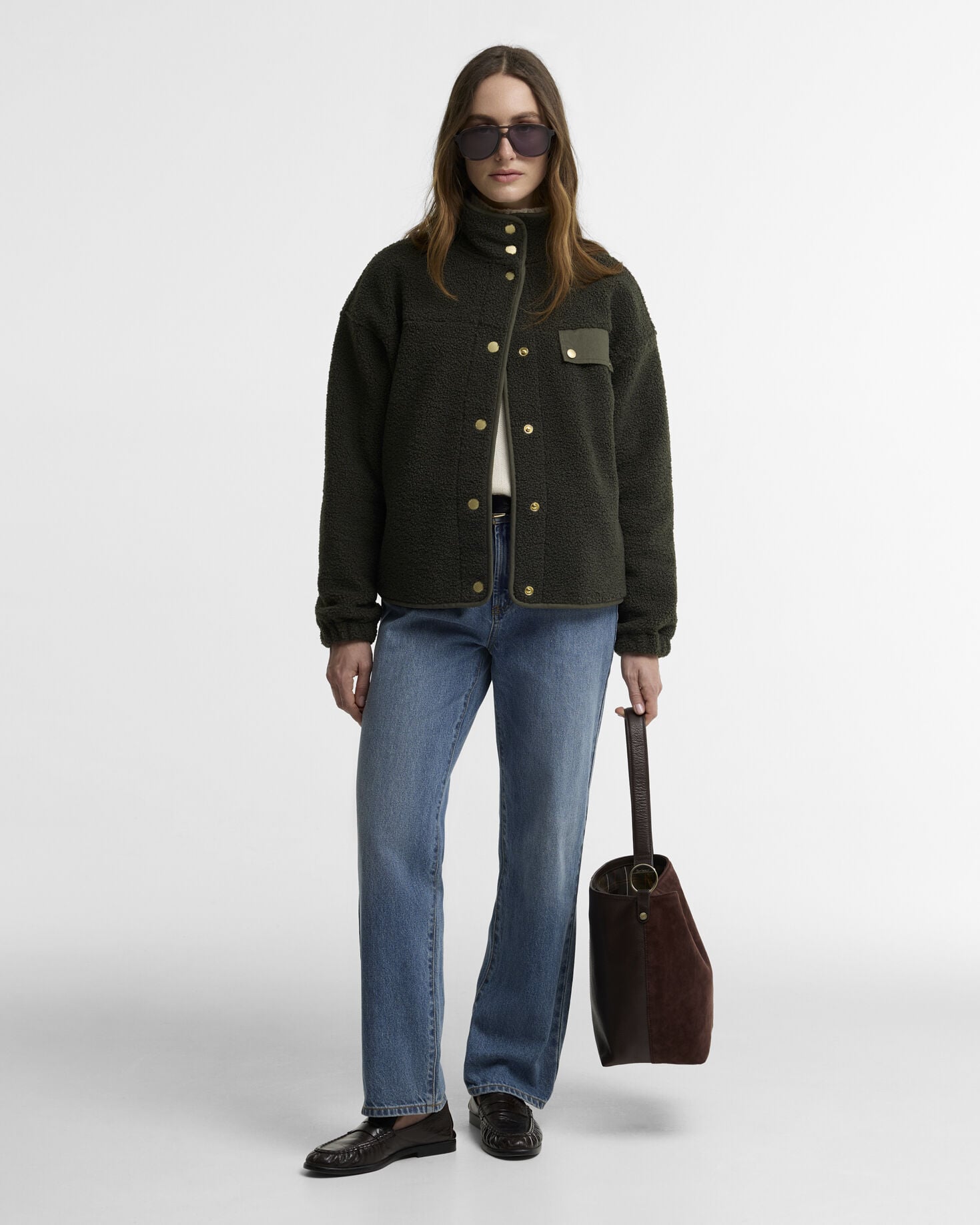 Barbour Fleecejacke Mabel Olive