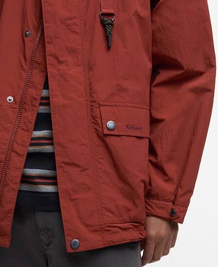Rig Showerproof Jacket Fired Brick