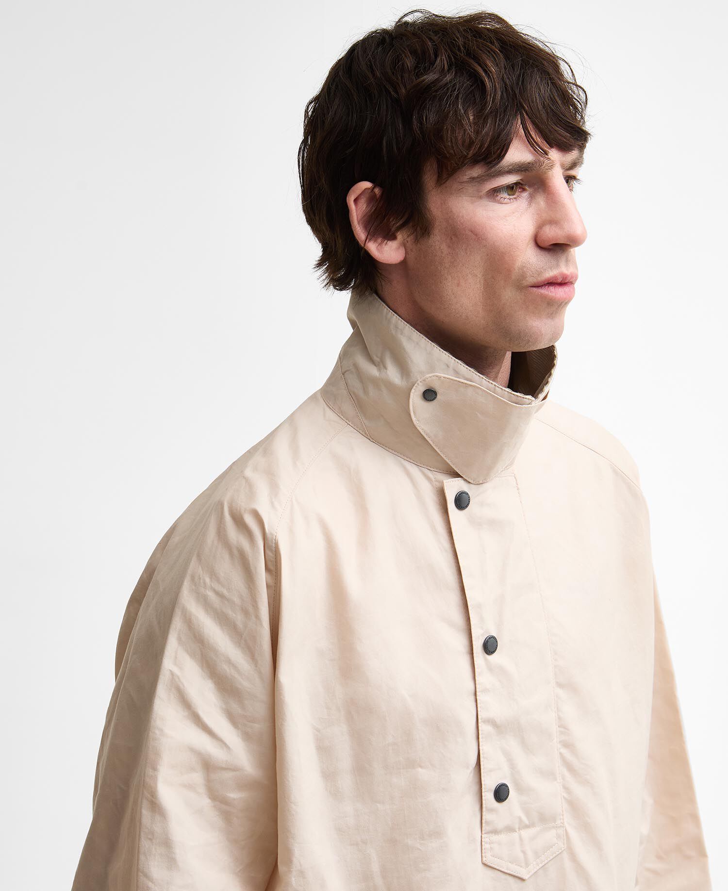 Barbour x Kaptain Sunshine Transport Smock Casual Jacket Oatmeal