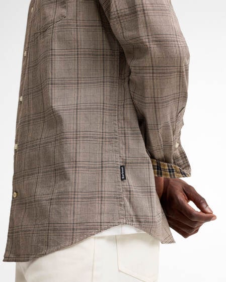 Hemd Franklin Tailored Fit Stone