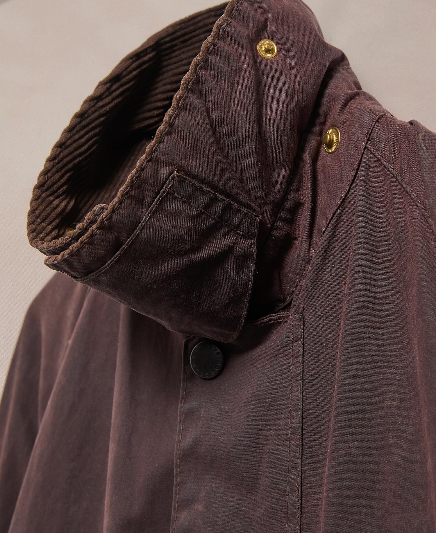 Barbour Re-loved Men's Beaufort Waxed Jacket - Size 38 Rustic
