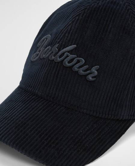 Barbour Cap Ivybridge Cord Navy