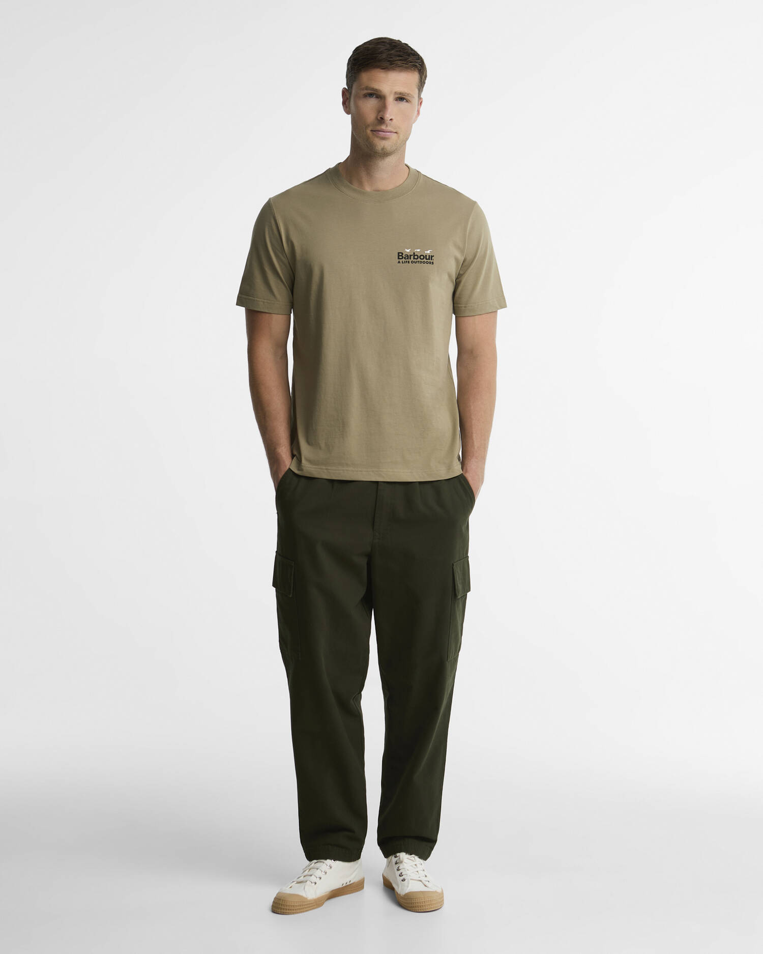Fly Home Relaxed Graphic T-Shirt Mushroom image number 1
