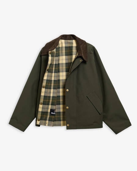 Oversized Reversible Transporter Jacket Sage-Ancient