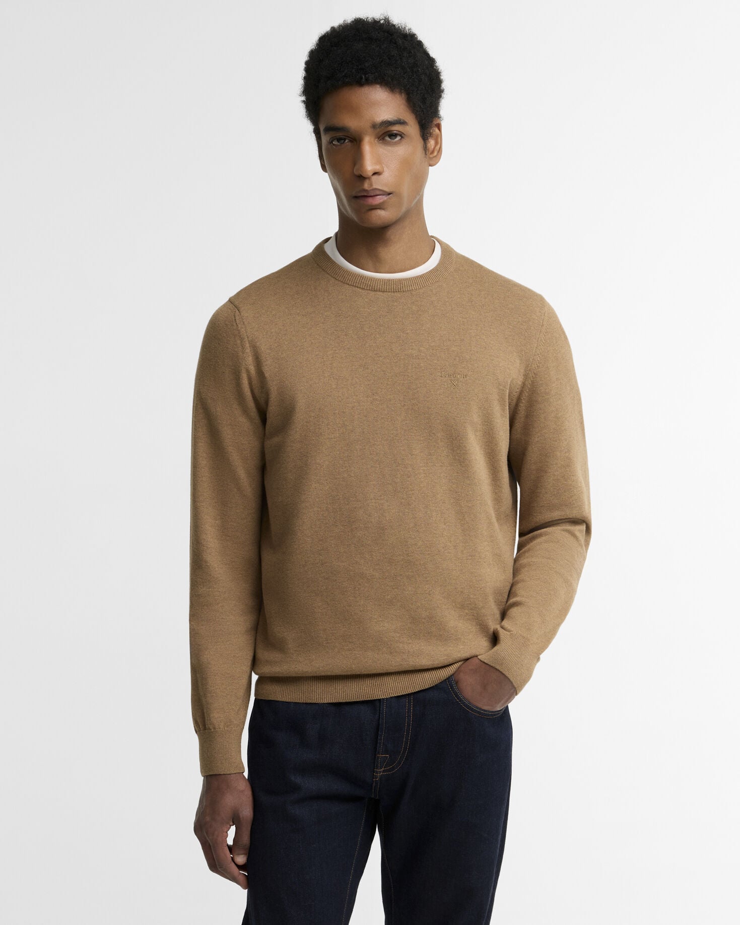 Pullover Pima Cotton Sandstone