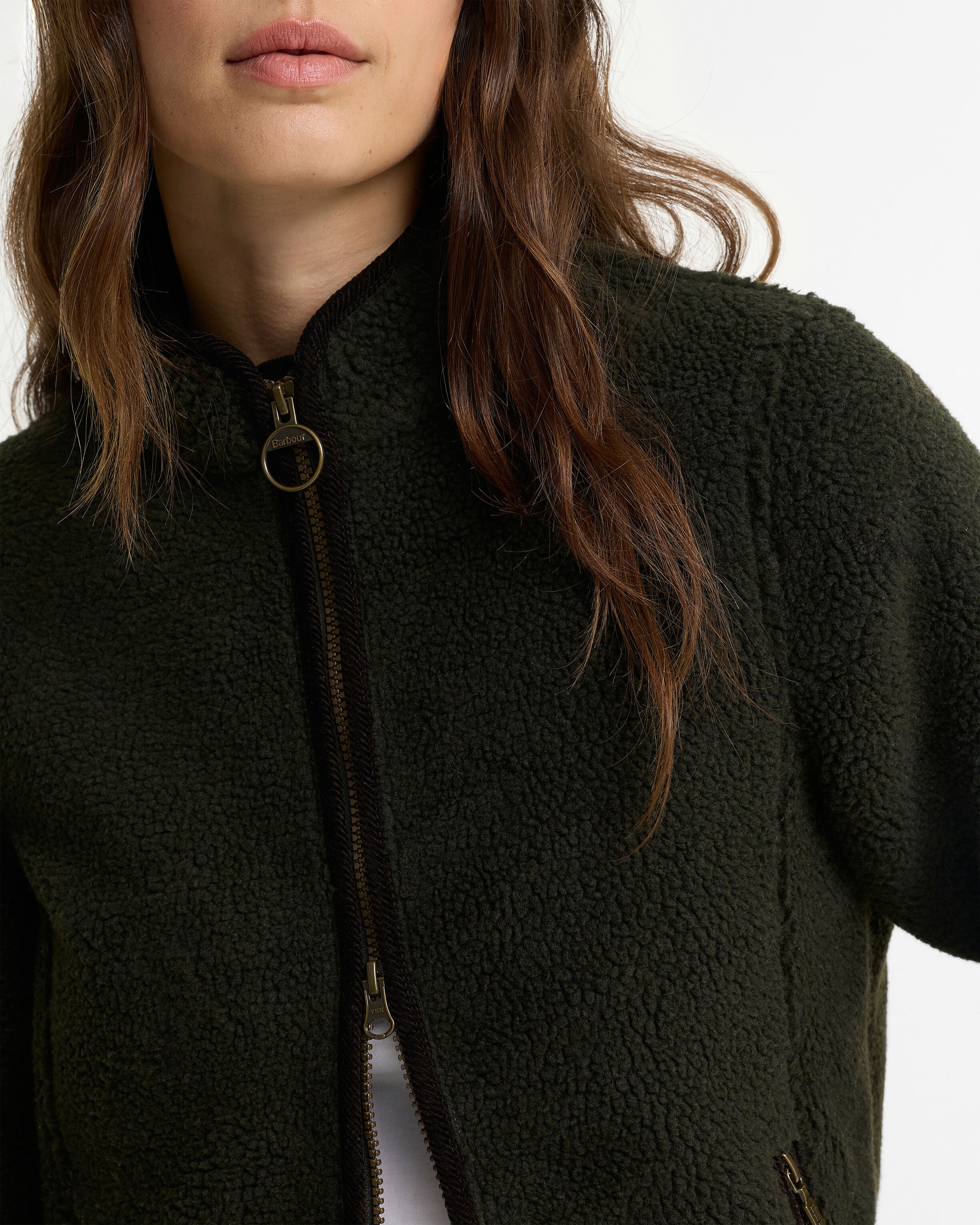 Lavenham Fleece Olive-Classic
