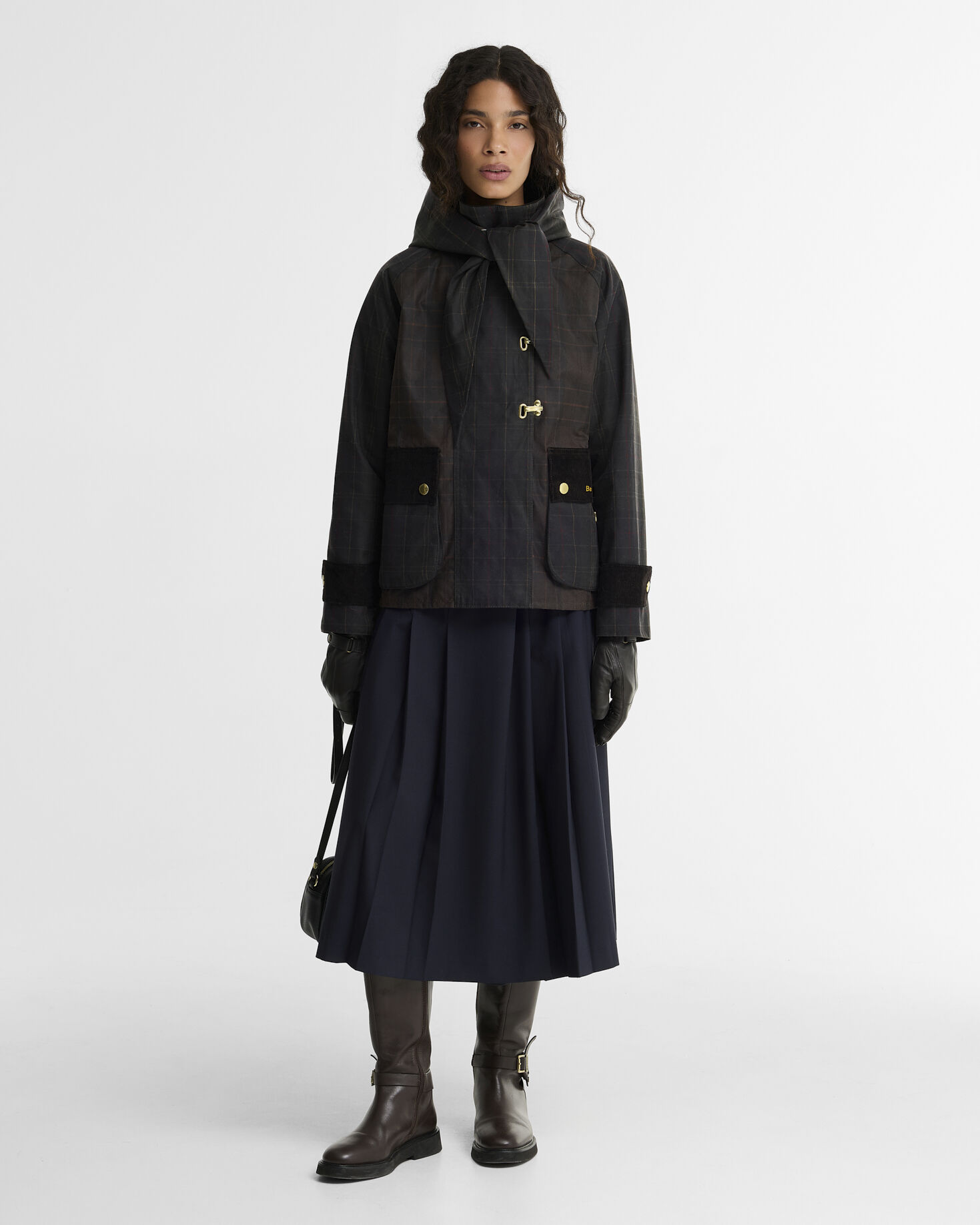 Hazelwood Checked Waxed Jacket Classic/Muted