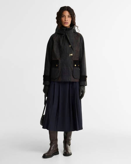 Hazelwood Checked Waxed Jacket Classic/Muted