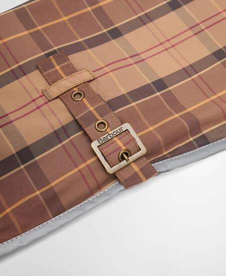 Waterproof Tartan Dog Coat Muted Tartan