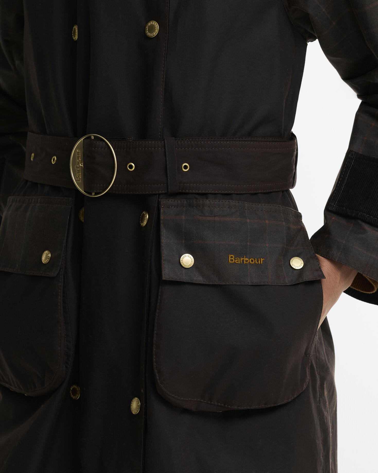 Trench cerato Elva Rustic/Muted/Mixed Tartan