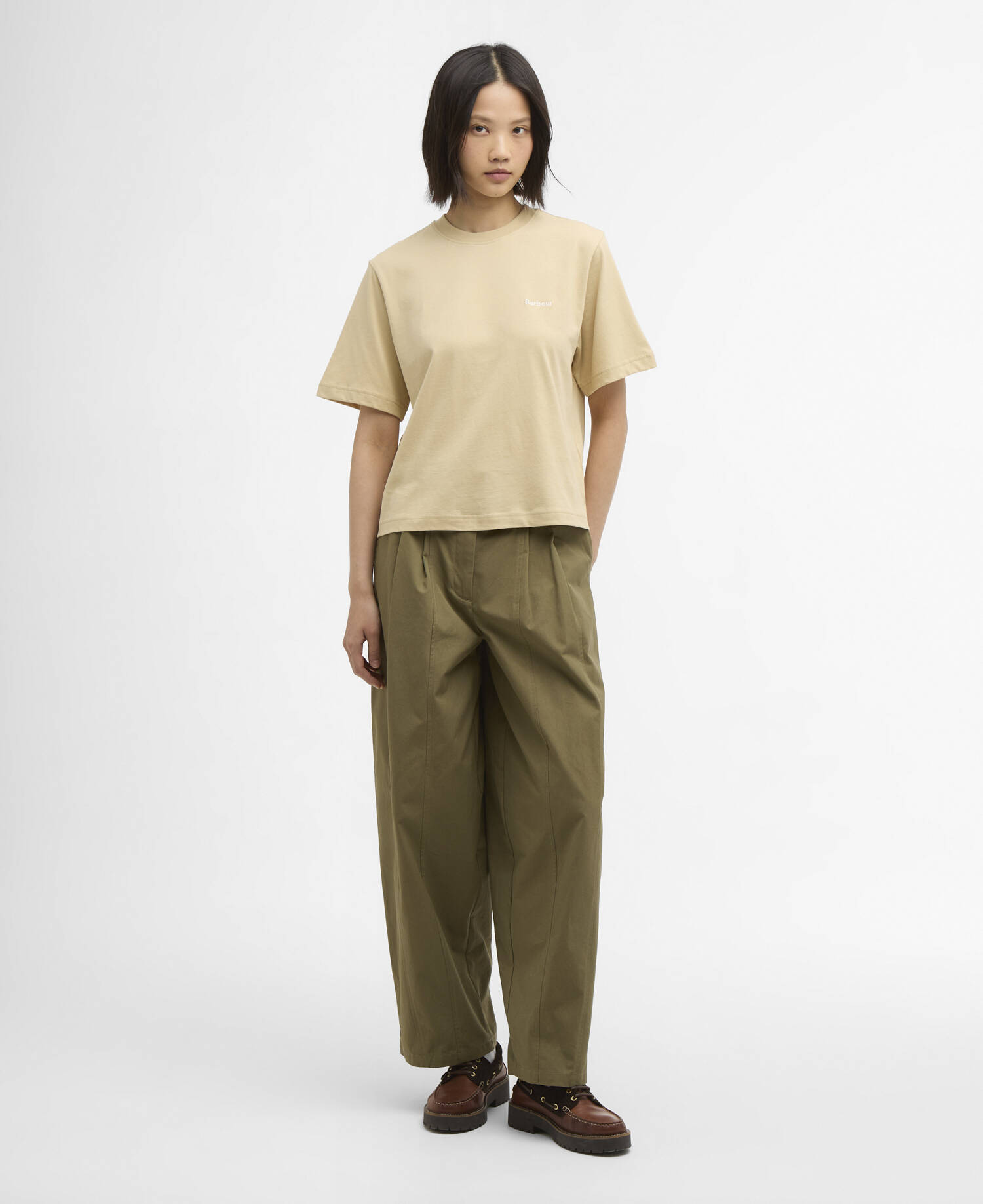 T-Shirt Marjorie Pale Khaki image number 1