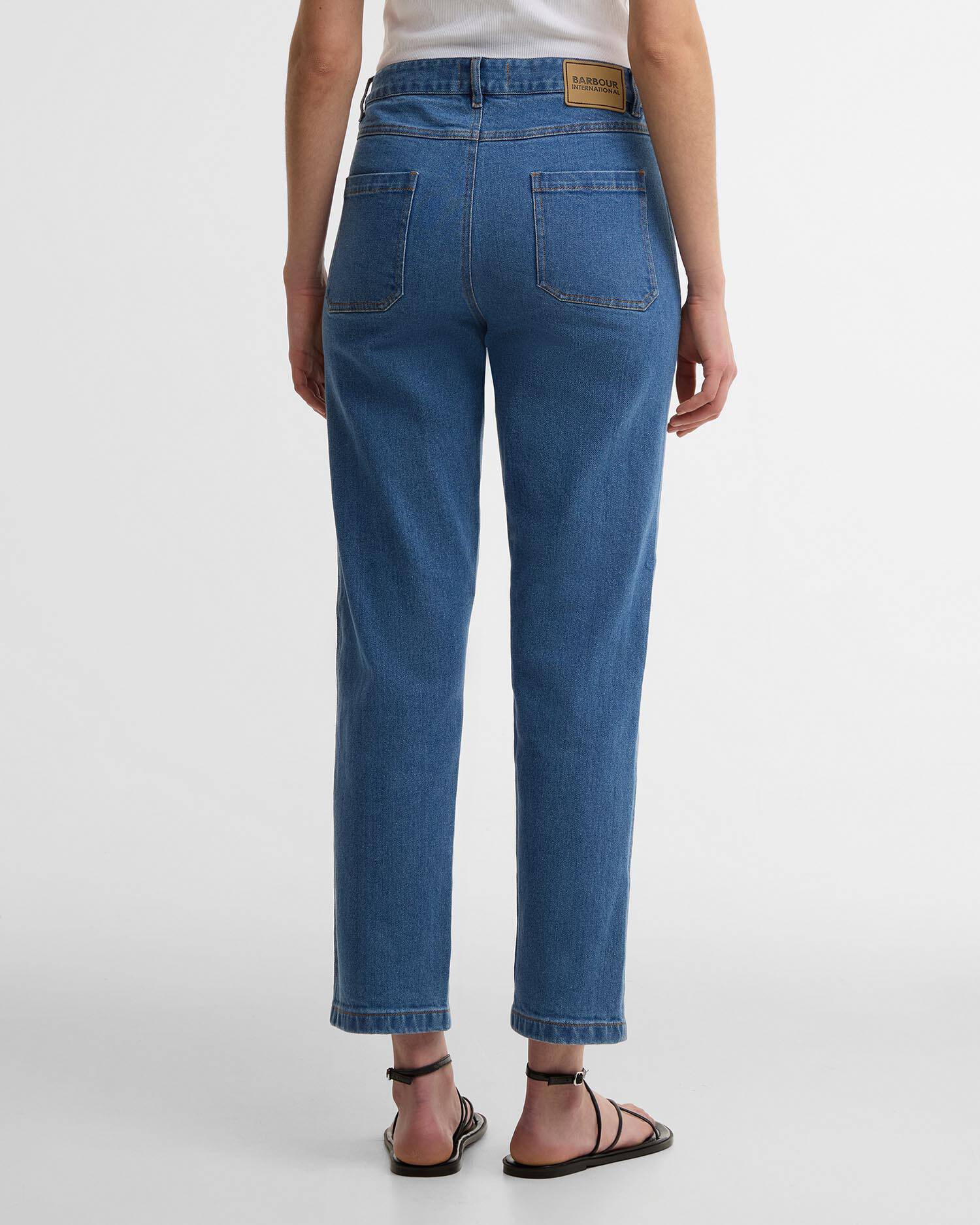 Jeans Seren Straight-Leg Denim Blue image number 2