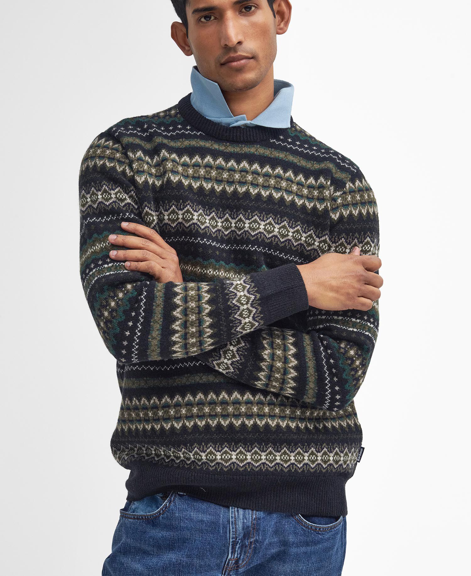 Maglia a girocollo Case Fair Isle