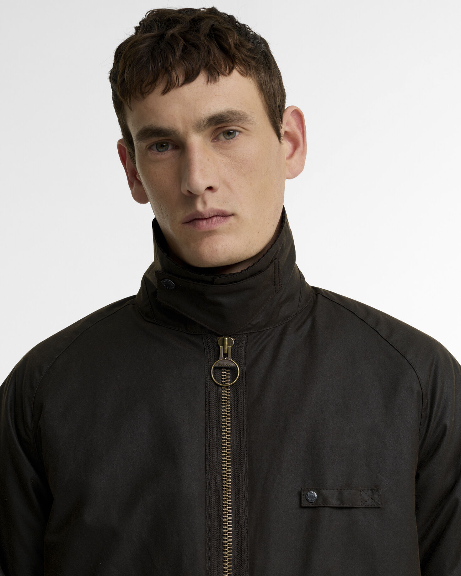 Barbour Wachsjacke Re-Engineered Durran Dark Brown