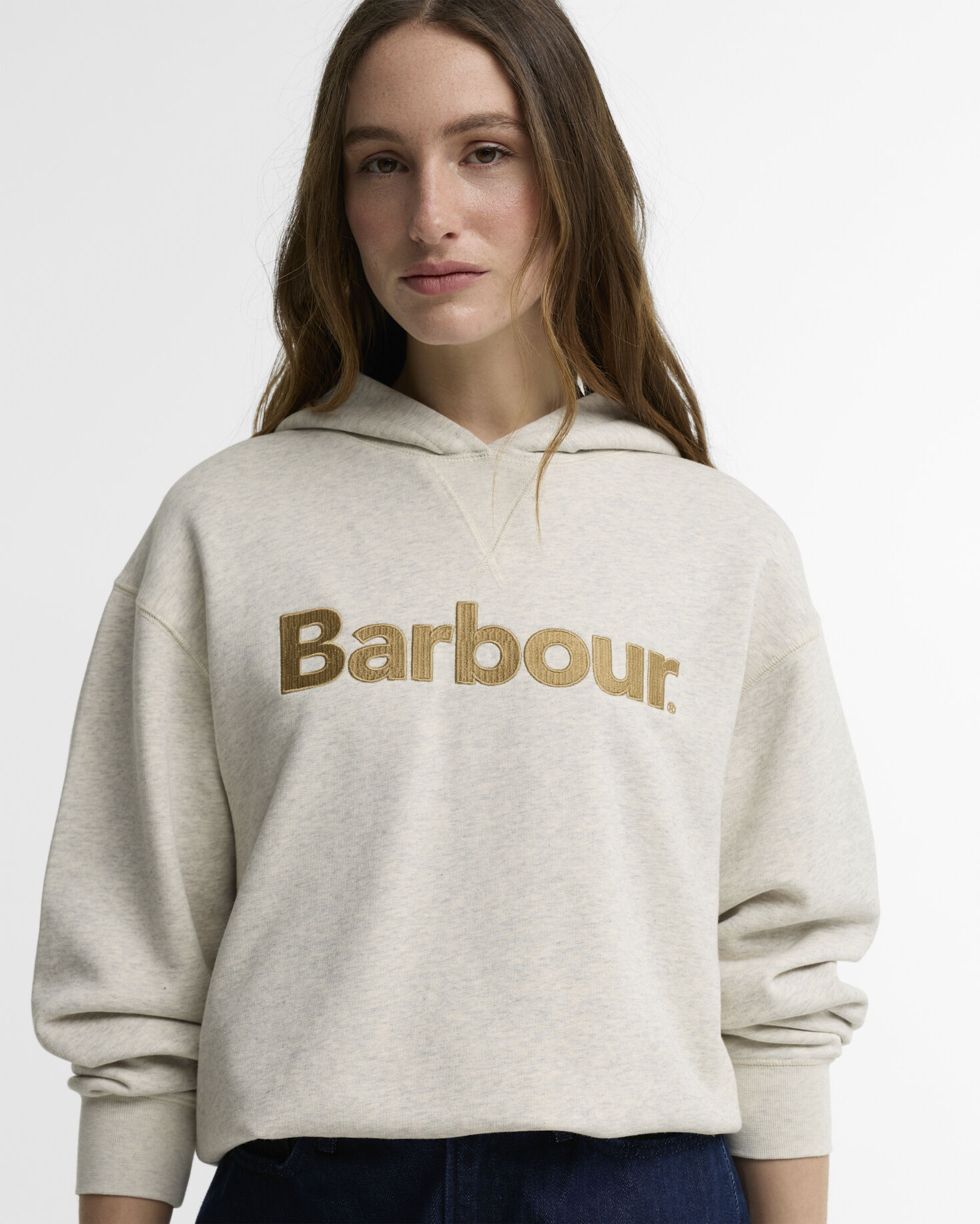 Hartland Hoodie Cloud Marl/Warm Trench