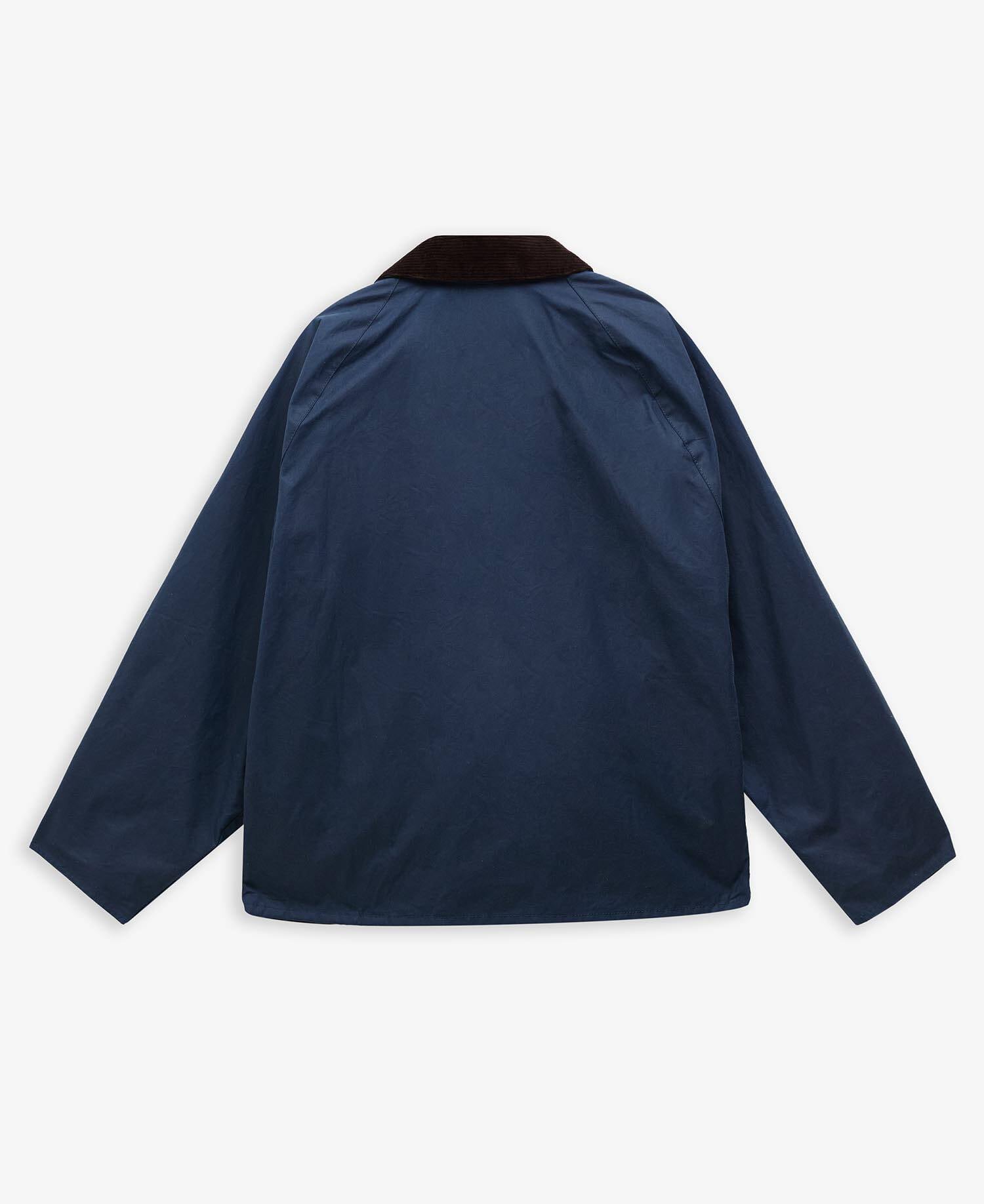 Giacca cerata OS Transport Washed Cobalt image number 8