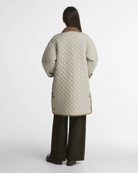 Carly Quilted Jacket Mist/Dress