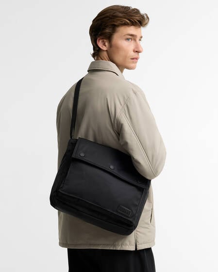 Daleson Messenger Crossbody Bag Black