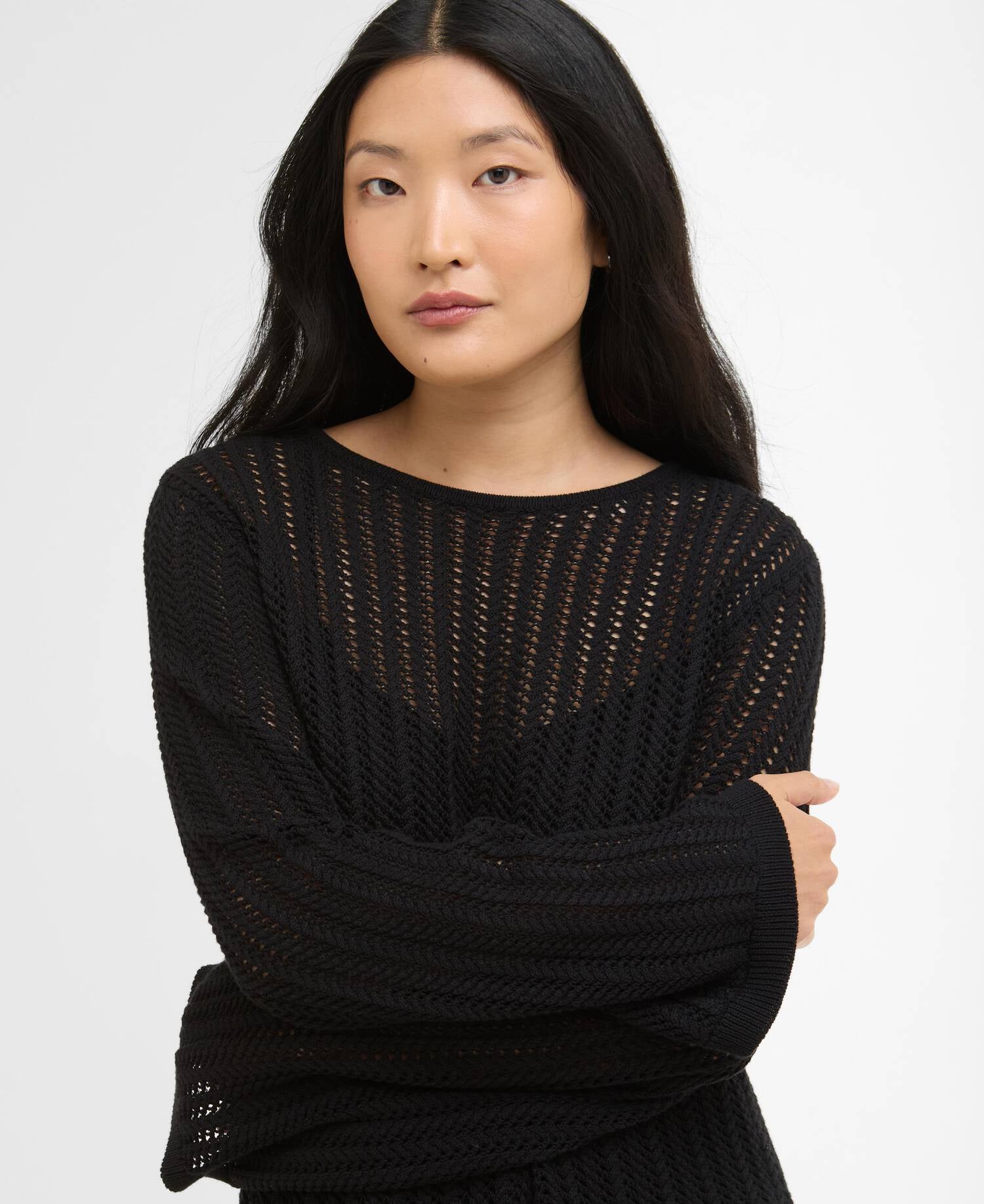 Daya Knitted Mini Dress Black image number 3