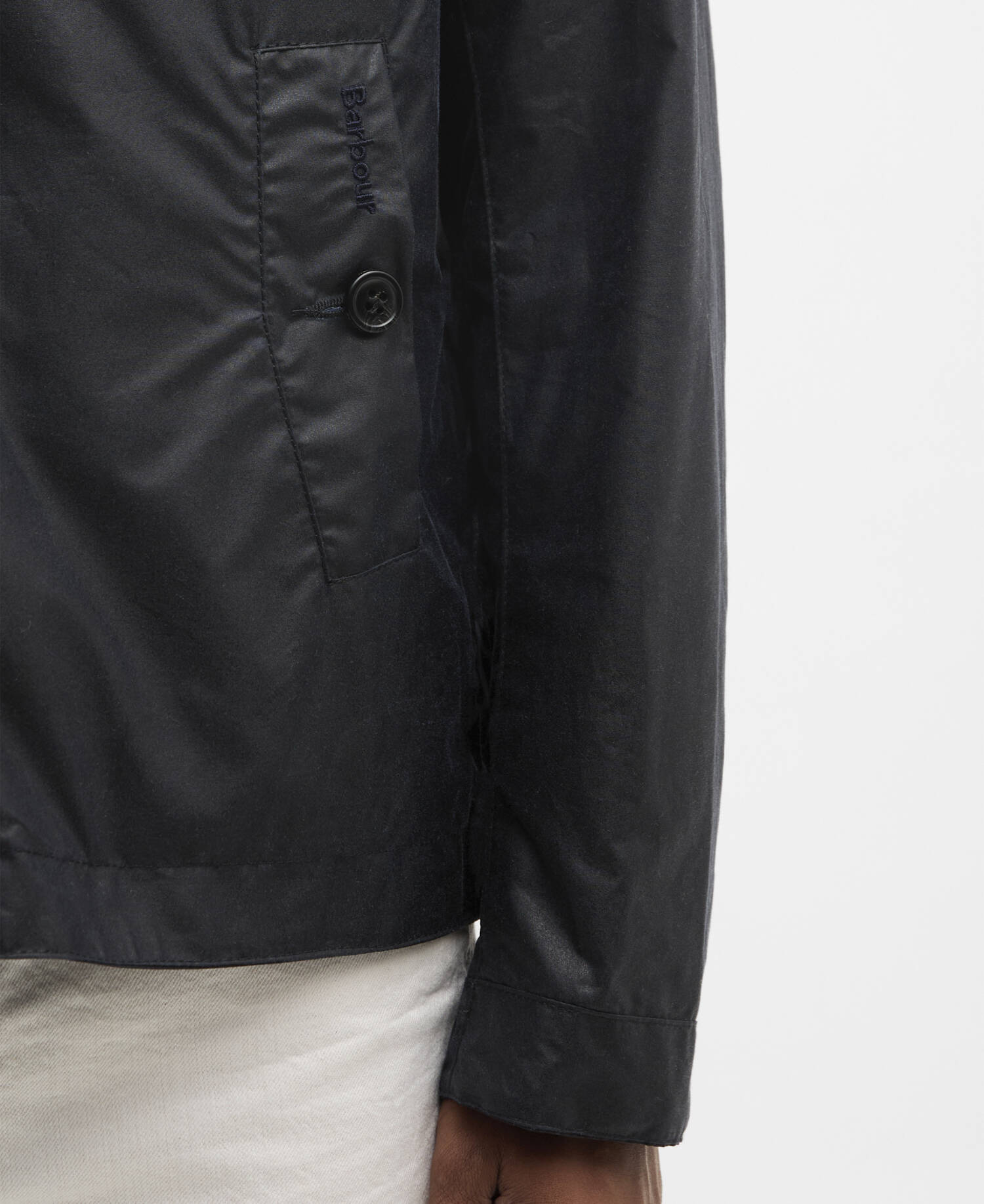Tyneside Waxed Jacket Royal Navy image number 4